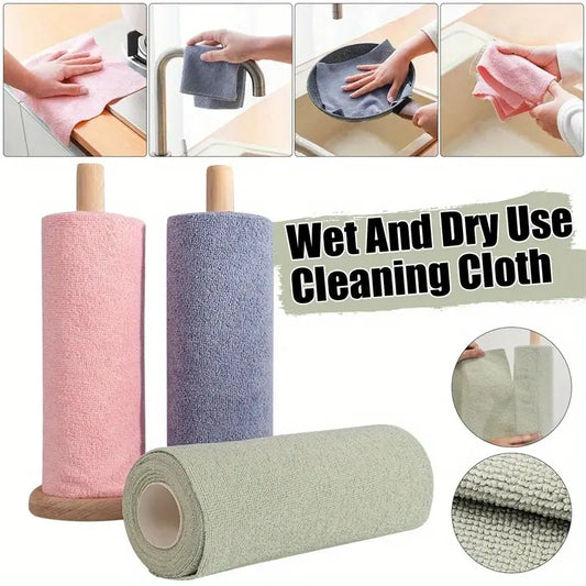 Smartspace Premium Microfiber Cleaning Cloth Roll (60pcs)